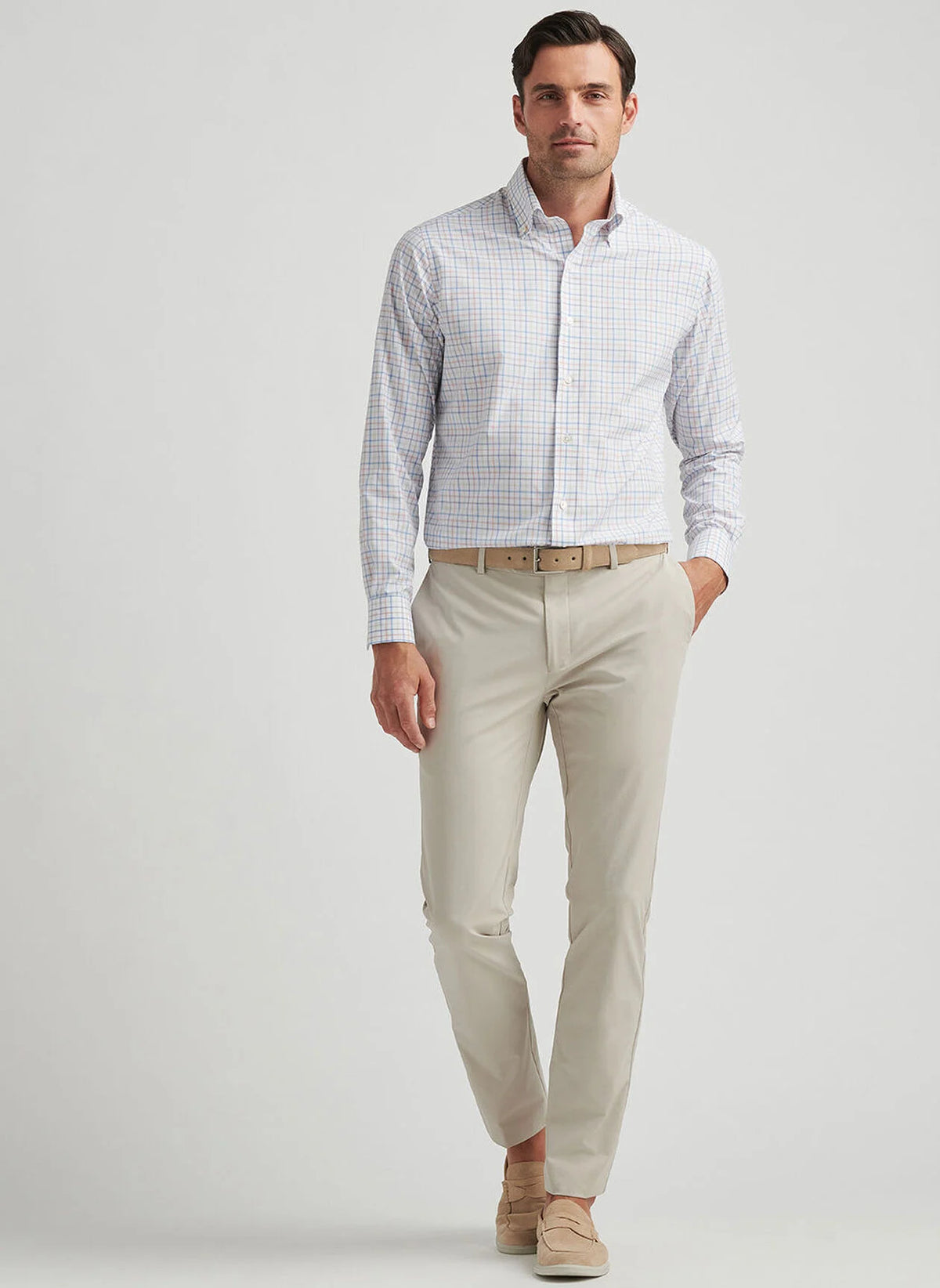 Peter Millar Surge Performance Trouser - Oatmeal