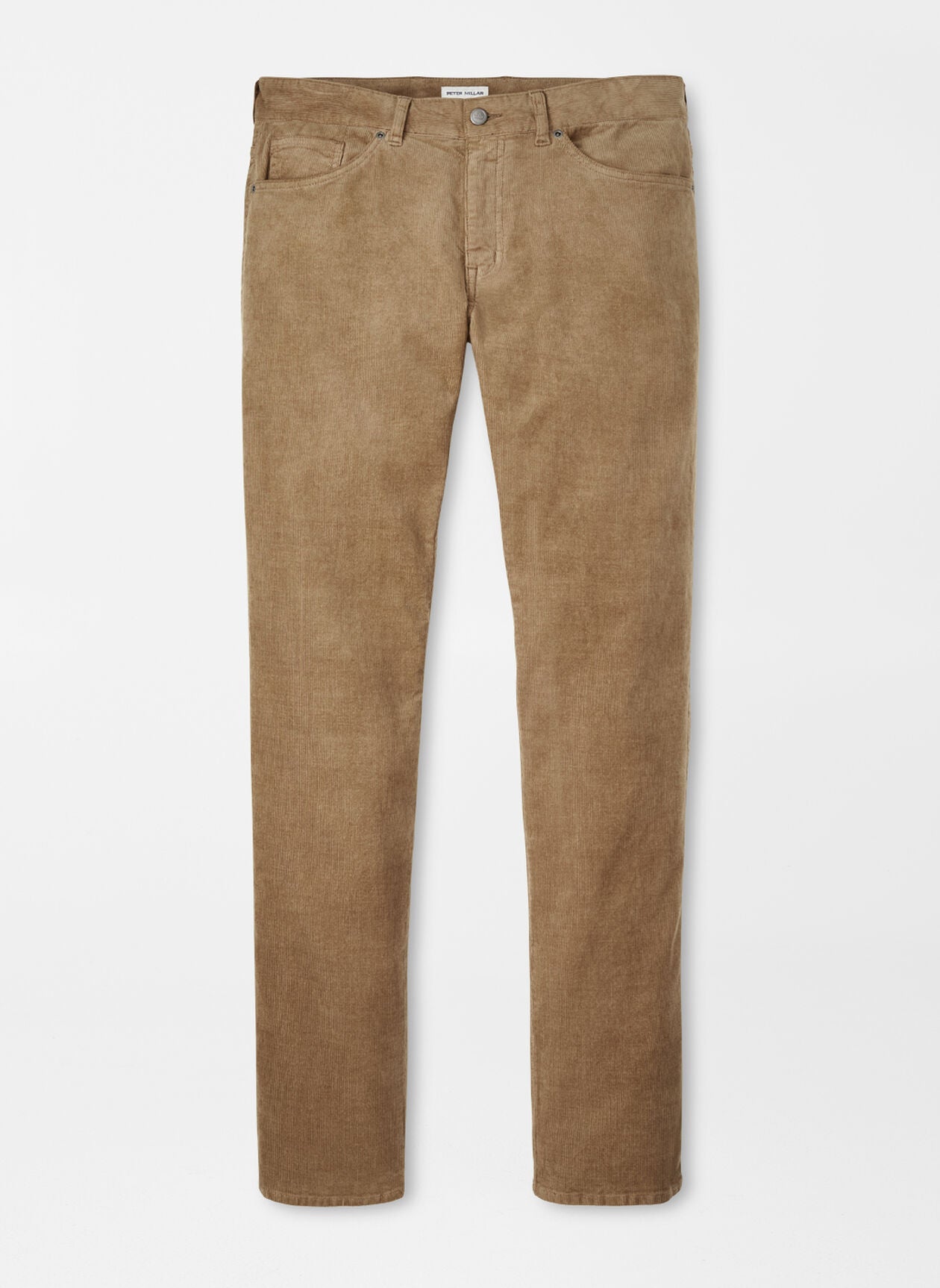 Peter Millar SUPERIOR SOFT CORDUROY FIVE POCKET PANT-Khaki