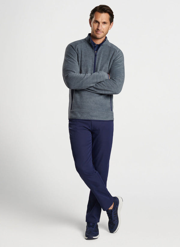 トップス interim VINTAGE FADE HALF ZIP INTERIM/VINTAGE FADE HALF ZIP COLLAR SWEAT SHIRT (NASU)