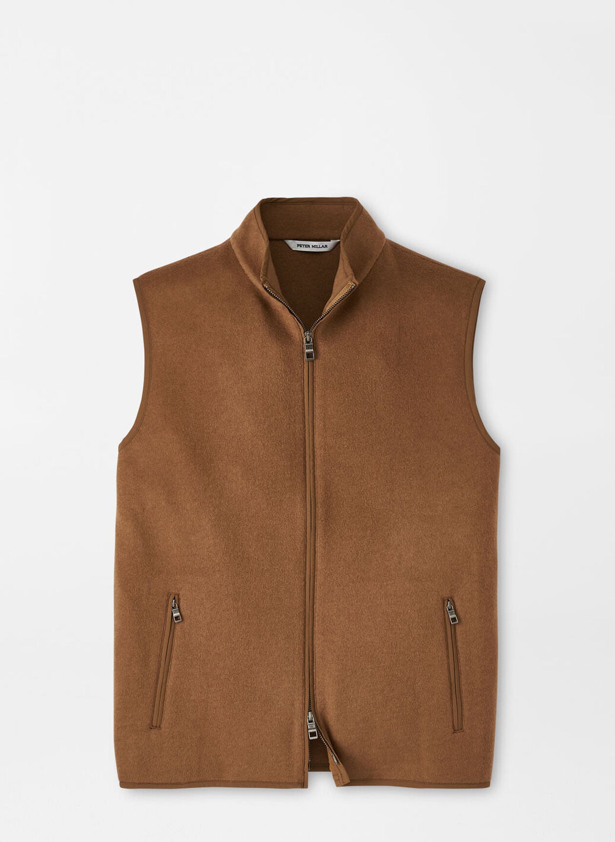 Peter Millar Crown Flex Fleece Vest-Hazel Wood