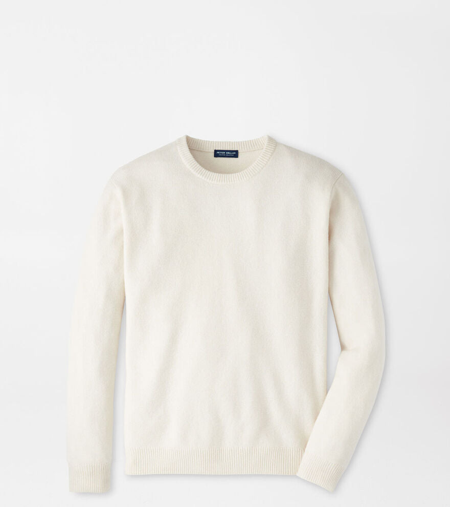 Peter Millar Stokes Crewneck Sweater - Ivory