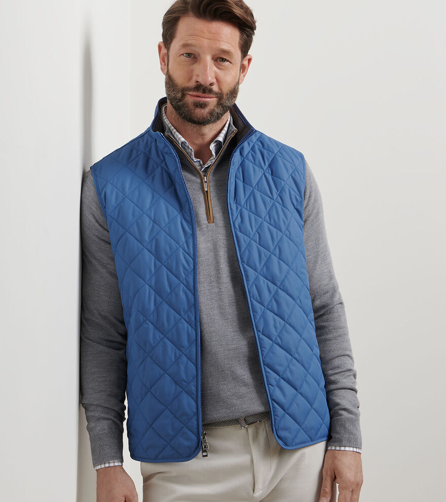 Peter Millar Essex Vest-Astral Blue