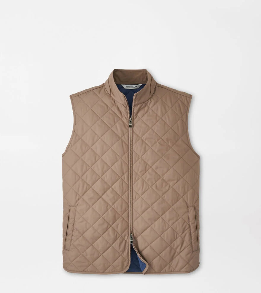 Peter Millar Essex Vest-Poplar Brown