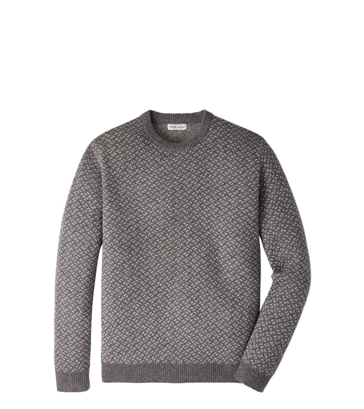 Peter Millar - Crescent Nordic Crewneck Sweater - Oslo Grey