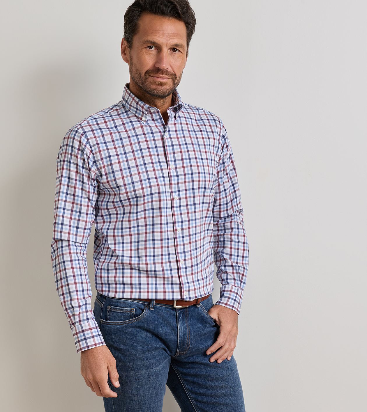 Peter Millar - Elliot Crown Lite Cotton-Stretch Sport Shirt - Lakeside