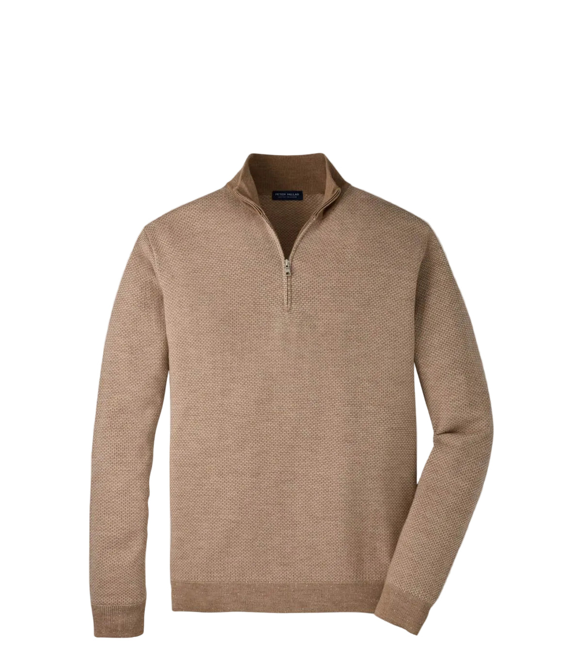Peter Millar - Ashland Quarter-Zip Sweater - Nutmeg