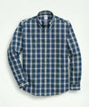 Brooks Brothers Friday Shirt, Poplin Tartan White-Multi