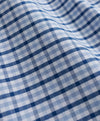 Brooks Brothers Stretch Cotton Non-Iron Oxford Polo Button-Down Collar, Blue Gingham Shirt