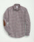 Brooks Brothers Brushed Cotton-Cashmere Checked Chest-Pocket Sport Shirt Ivory Multi