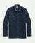 Brooks Brothers Stretch Cotton Corduroy Shirt Jacket Dark Blue