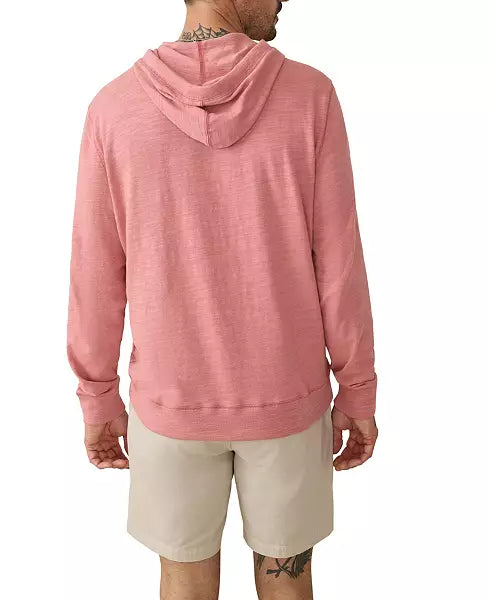 Faherty Sunwashed Slub Hoodie - Faded Flag