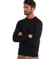 Barbour Essential Patch Crew - Charcoal