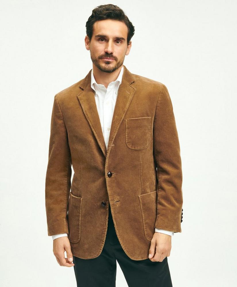 Brooks Brothers Traditional Fit Stretch Cotton Wide-Wale Corduroy Sport Coat