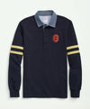 Brooks Brothers Cotton Rugby Shirt FOOTBALL - PARISIAN NIGHT