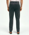Brooks Brothers Slim Fit Cotton Wide-Wale Corduroy Pants Black Pearl
