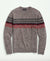 Brooks Brothers Merino Wool Intarsia Fair Isle Crewneck Sweater - Brown Multi Snow
