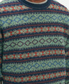 Brooks Brothers Lambswool Archive Intarsia Crewneck Sweater