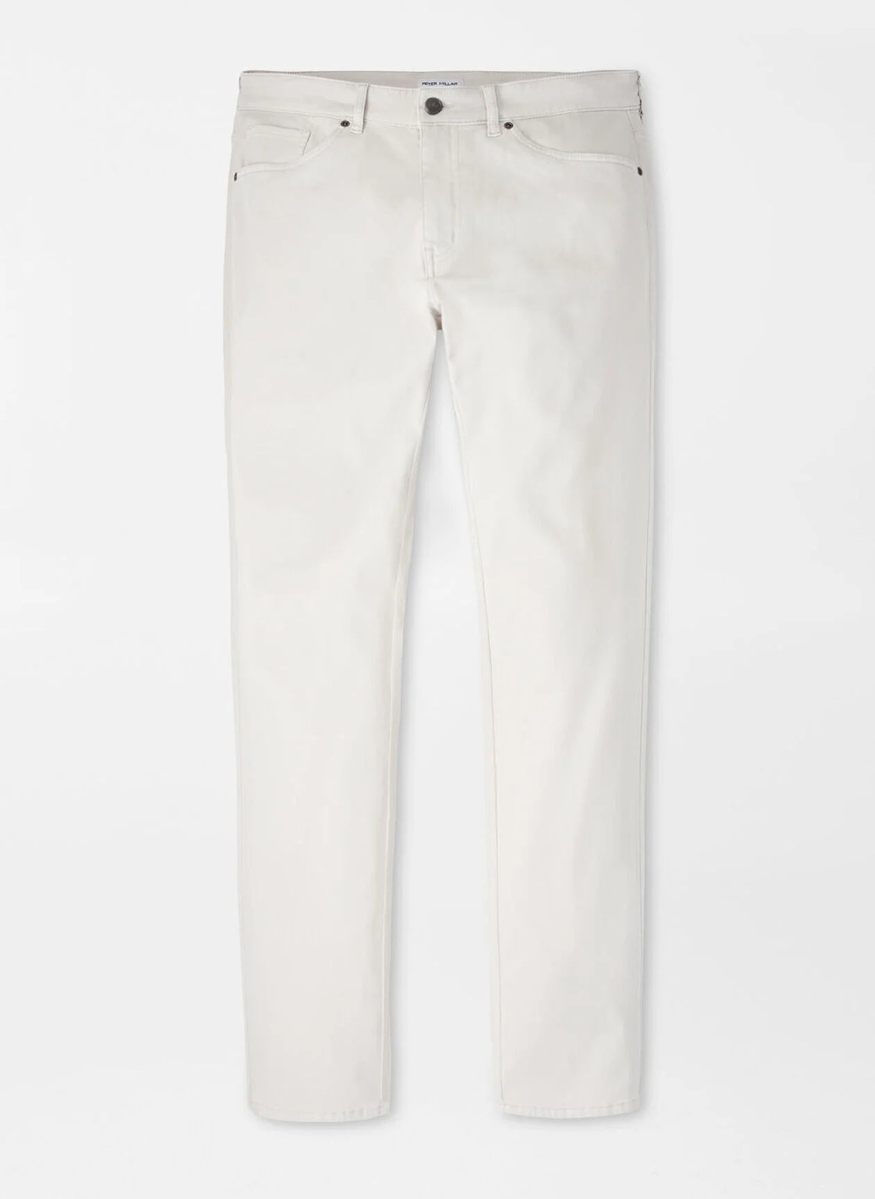 Peter Millar Signature Sateen Five-Pocket Pant-Stone