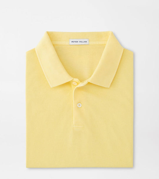 Peter Millar Sunrise Pique Polo-Day Yellow