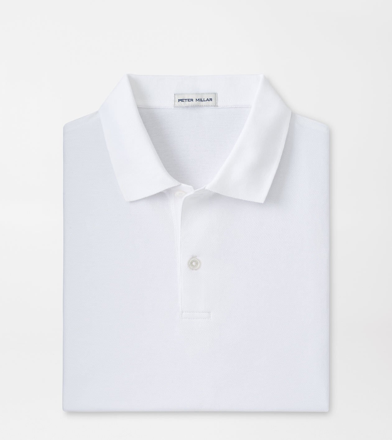 Peter Millar Sunrise Pique Polo-White