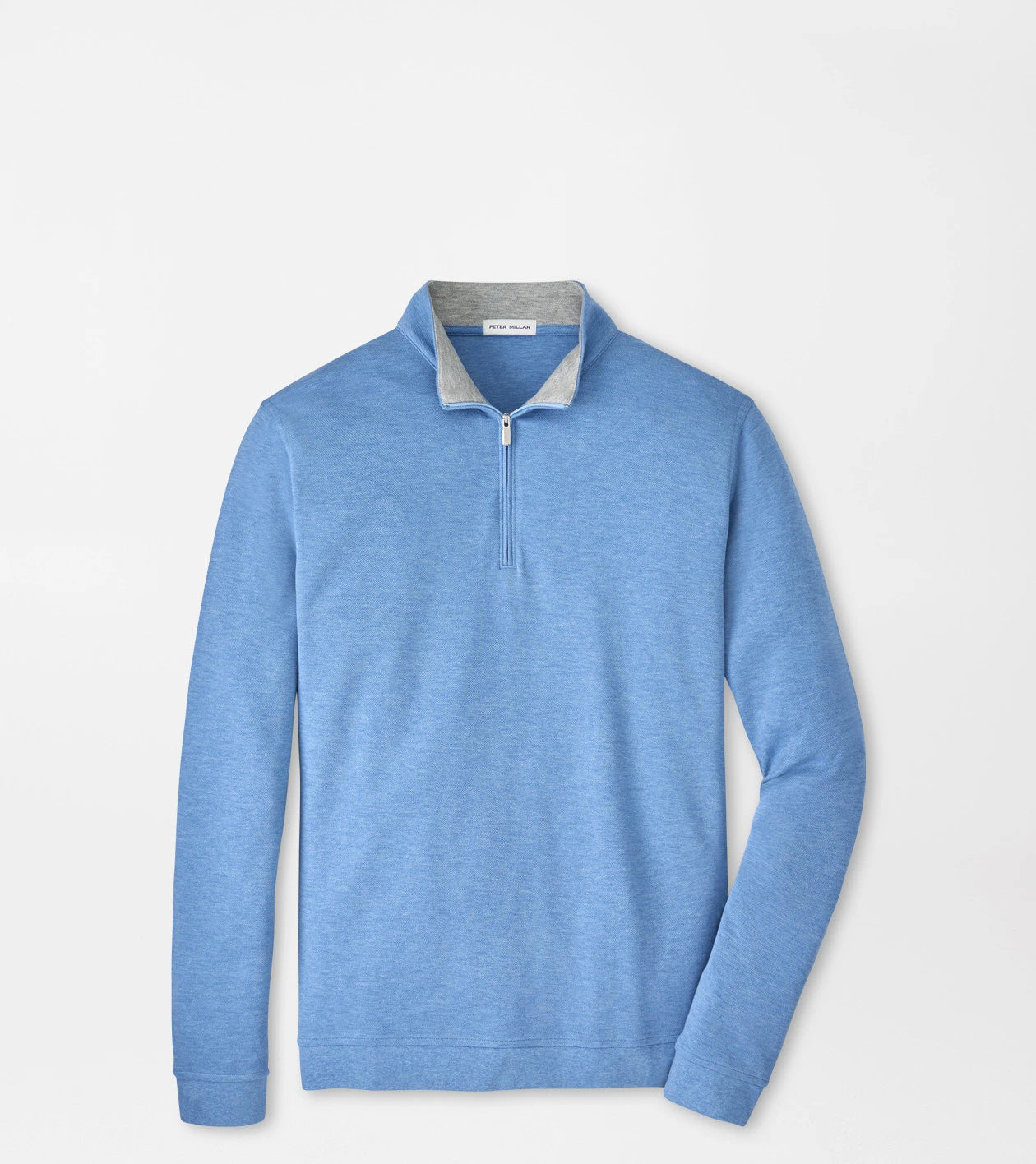 Peter Millar - Crown Comfort Quarter-Zip Pullover - Bluebird