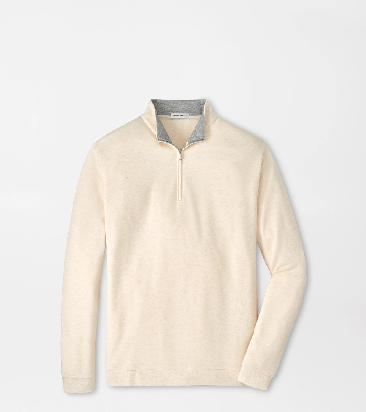 Peter Millar - Crown Comfort Quarter-Zip Pullover - Ivory