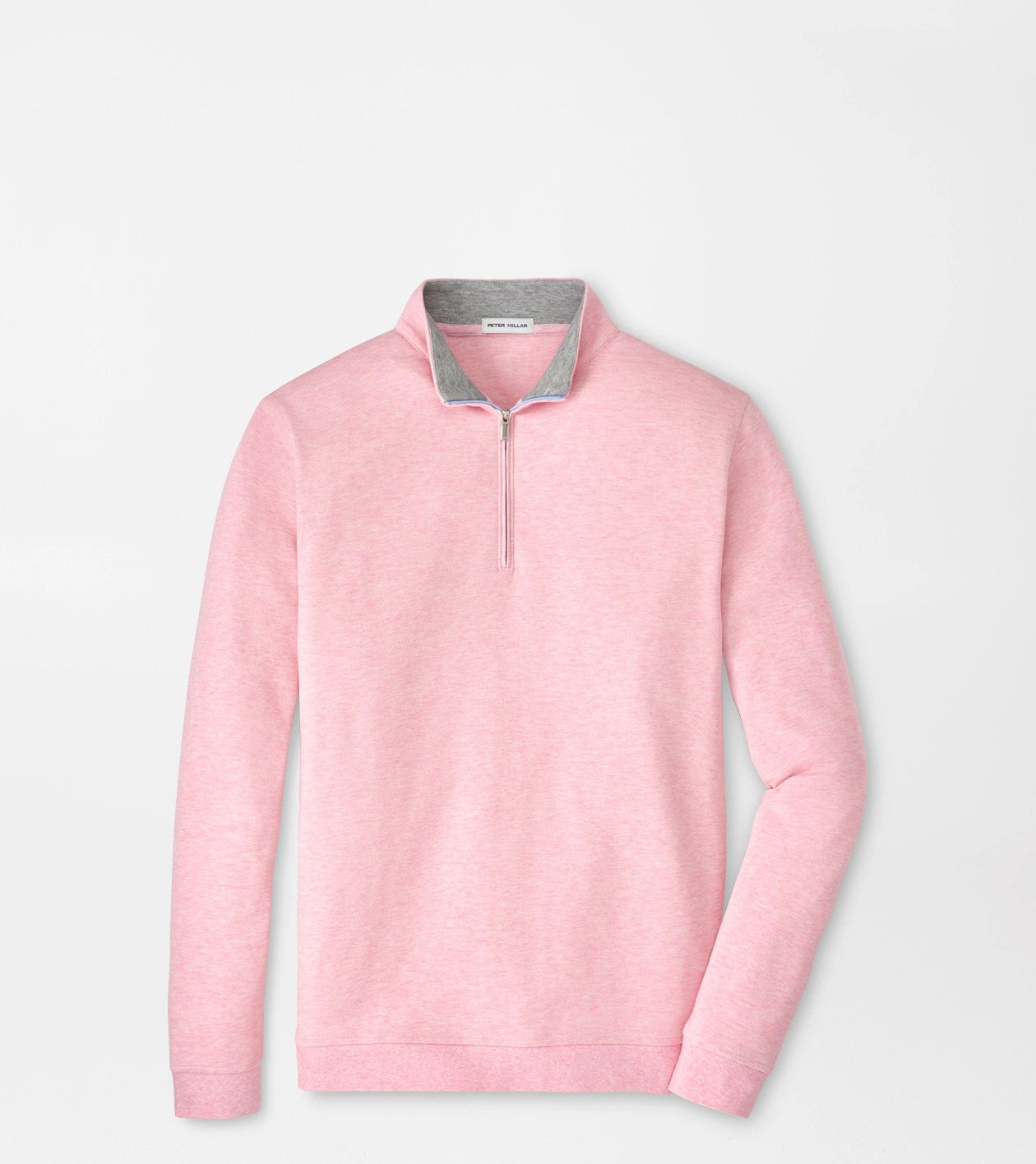 Peter Millar - Crown Comfort Quarter-Zip Pullover - Teaberry Pink