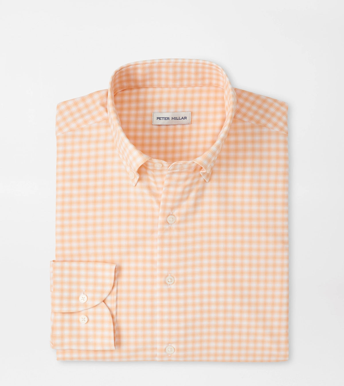 Peter Millar - Lewis Performance Twill Sport Shirt - Peach
