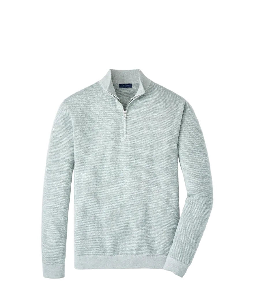 Peter Millar - Barlow Quarter-Zip Sweater - Willow