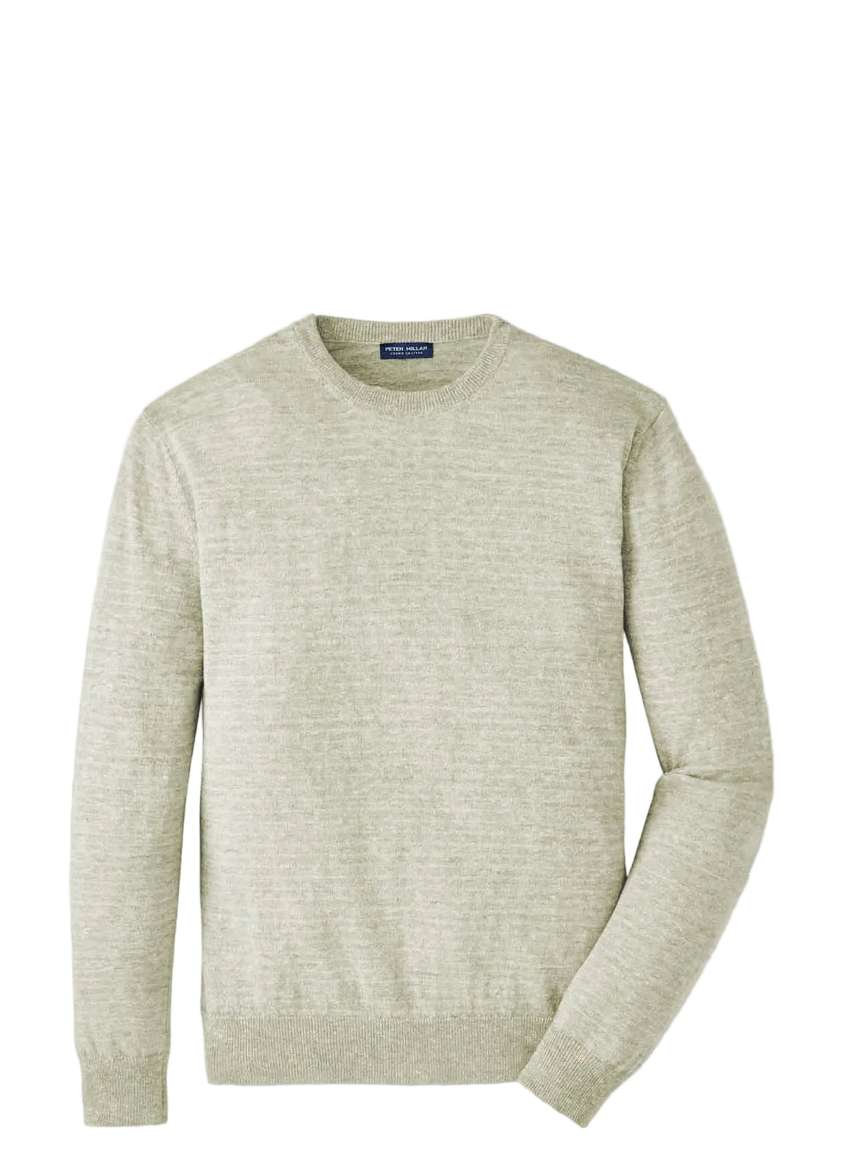 Peter Millar - Linus Stripe Crewneck Sweater - Light Willow