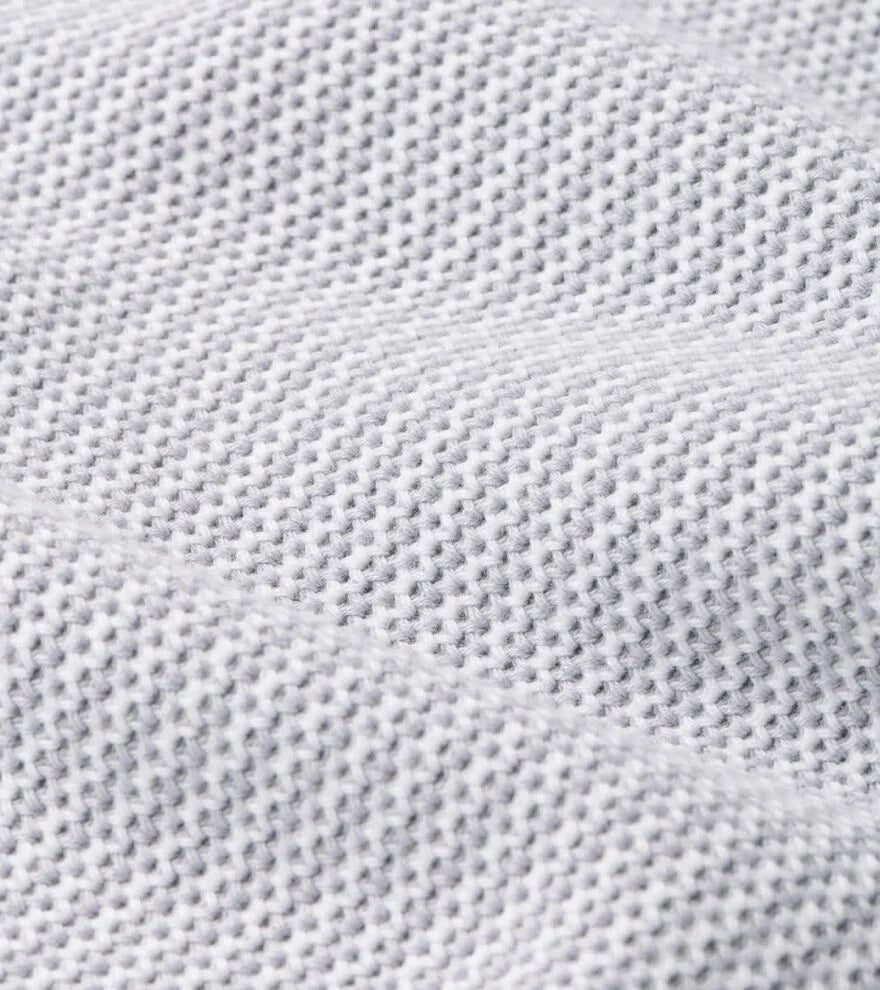 Peter Millar - Hart Honeycomb Crewneck Sweater - British Grey