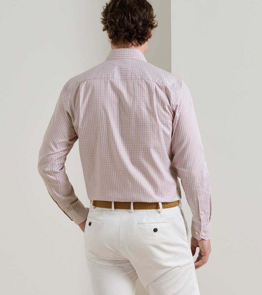 Peter Millar - Dante Cotton Sport Shirt - Rose Quartz