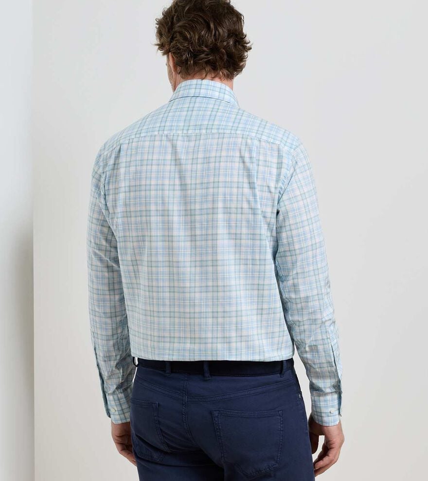Peter Millar - Tropea Italian Poplin Sport Shirt- Light Willow