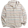 Marine Layer ARCHIVE BROKEN TWILL BAJA HOODIE-MULTI STRIPE