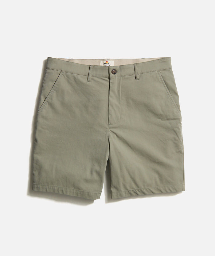 Marine Layer Breeze Chino Walk Short 7&quot;-vetiver