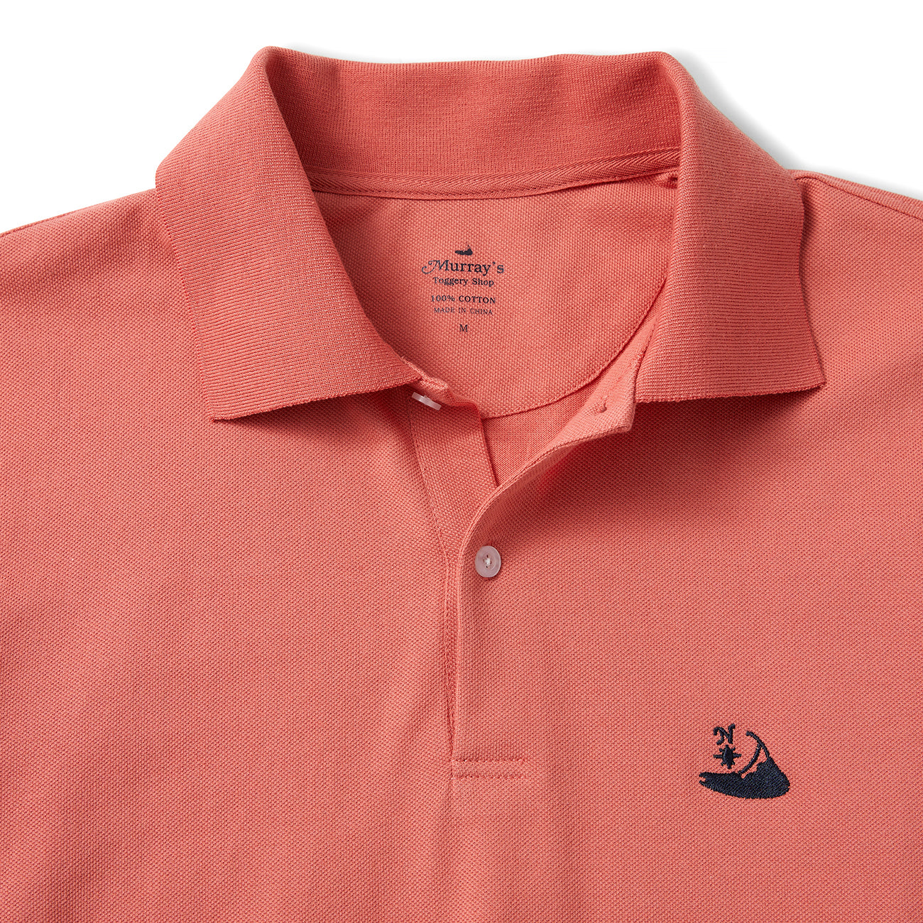 Nantucket Reds Collection® Men's Long Sleeve Pique Polo