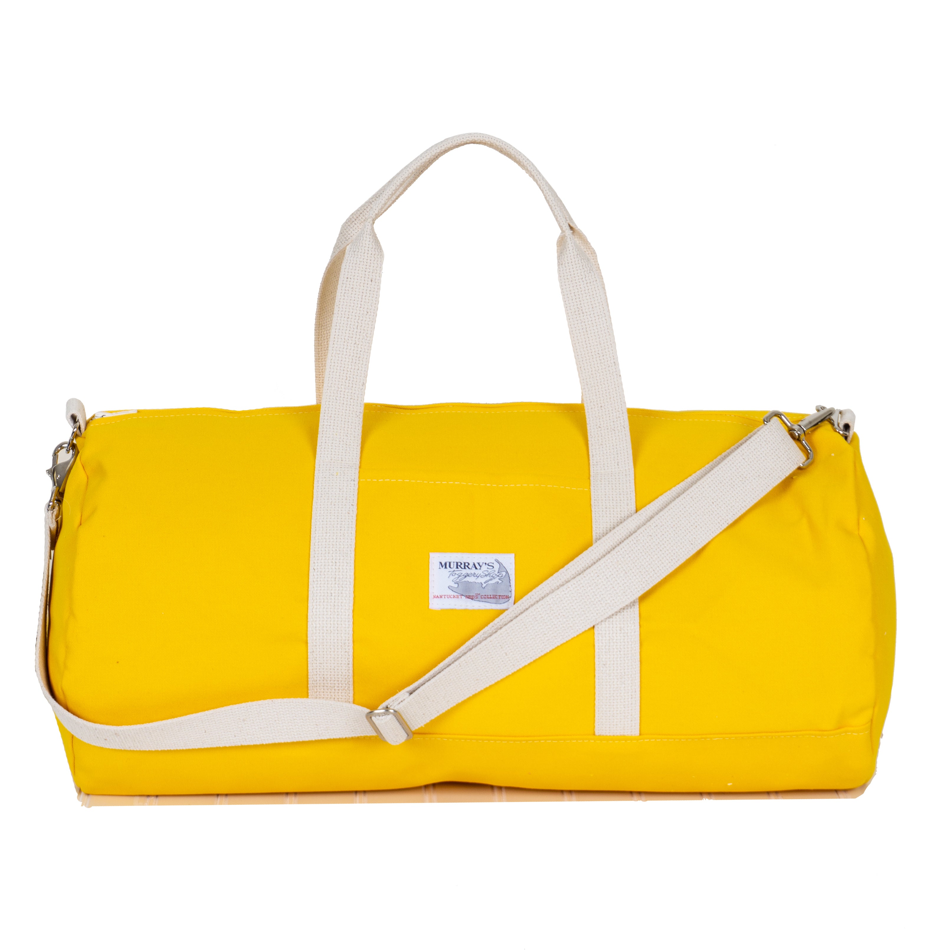 Adventure Canvas Personalized Duffel Yellow