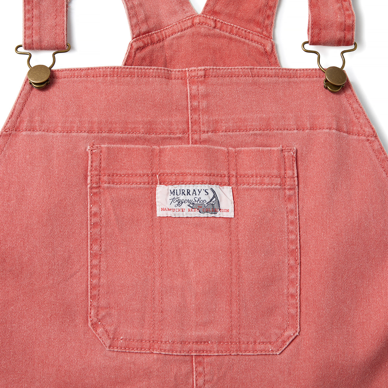 Nantucket Reds Collection® Ladies Short Overalls - Shortalls