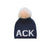 Alashan Cashmere Hat Indigo "ACK" Lip Gloss w/ Lip Gloss Pom