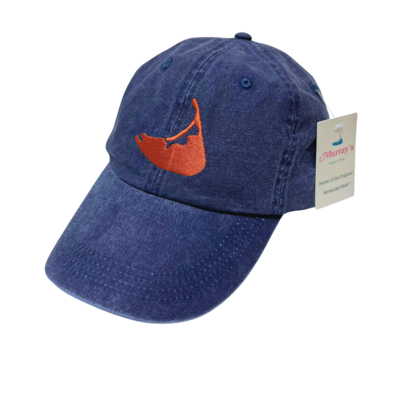 Nantucket Island Logo Hat Navy Evening