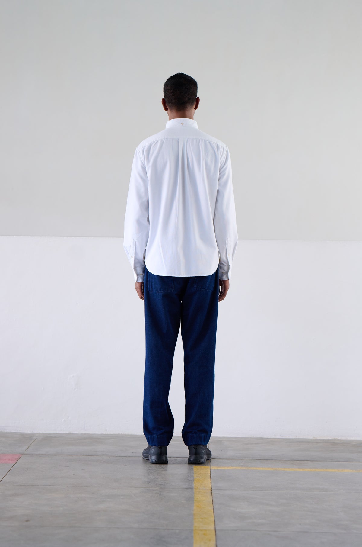 Original Madras Trading Company N°128 Twin Flap Pocket Button Down Collar Long Sleeve Shirt