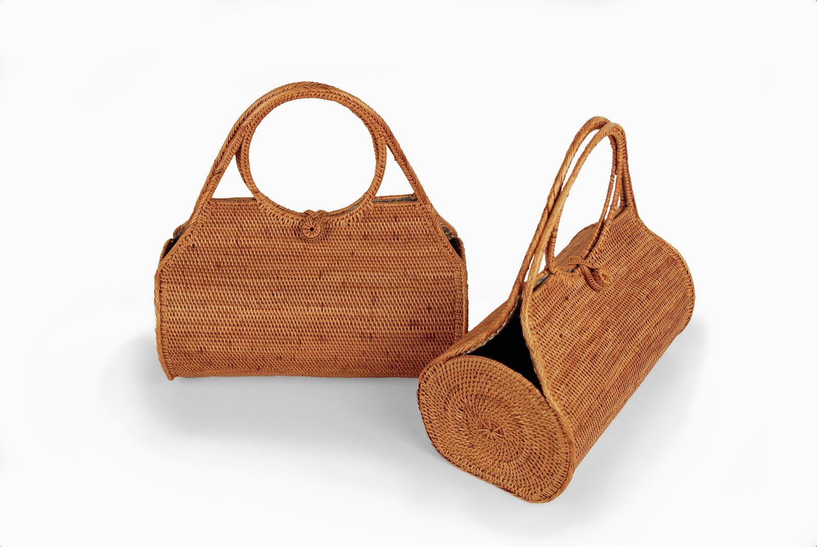 Hancock Baskets Peggy Fisher Sunrise Bag Natural