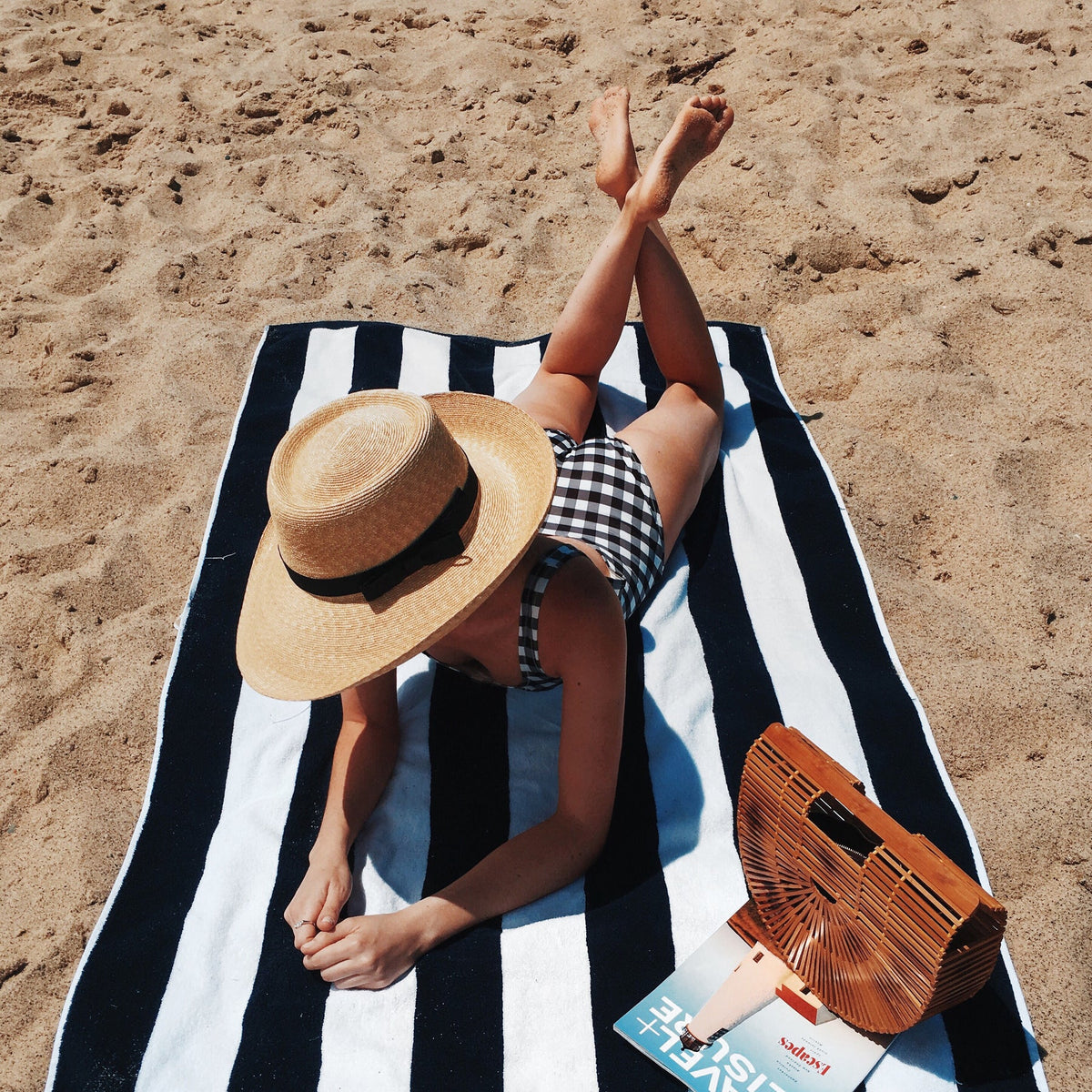 Peter Beaton Bartlett Farm Hat - Leghorn Straw