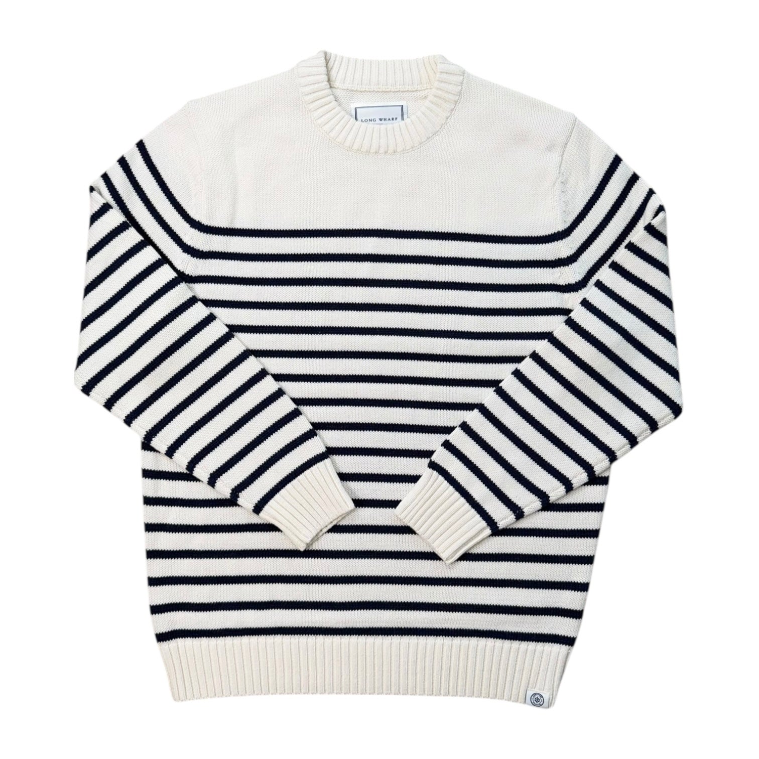 Long Wharf Supply Co - Men’s ‘Sconset Seawell Crew - Cream