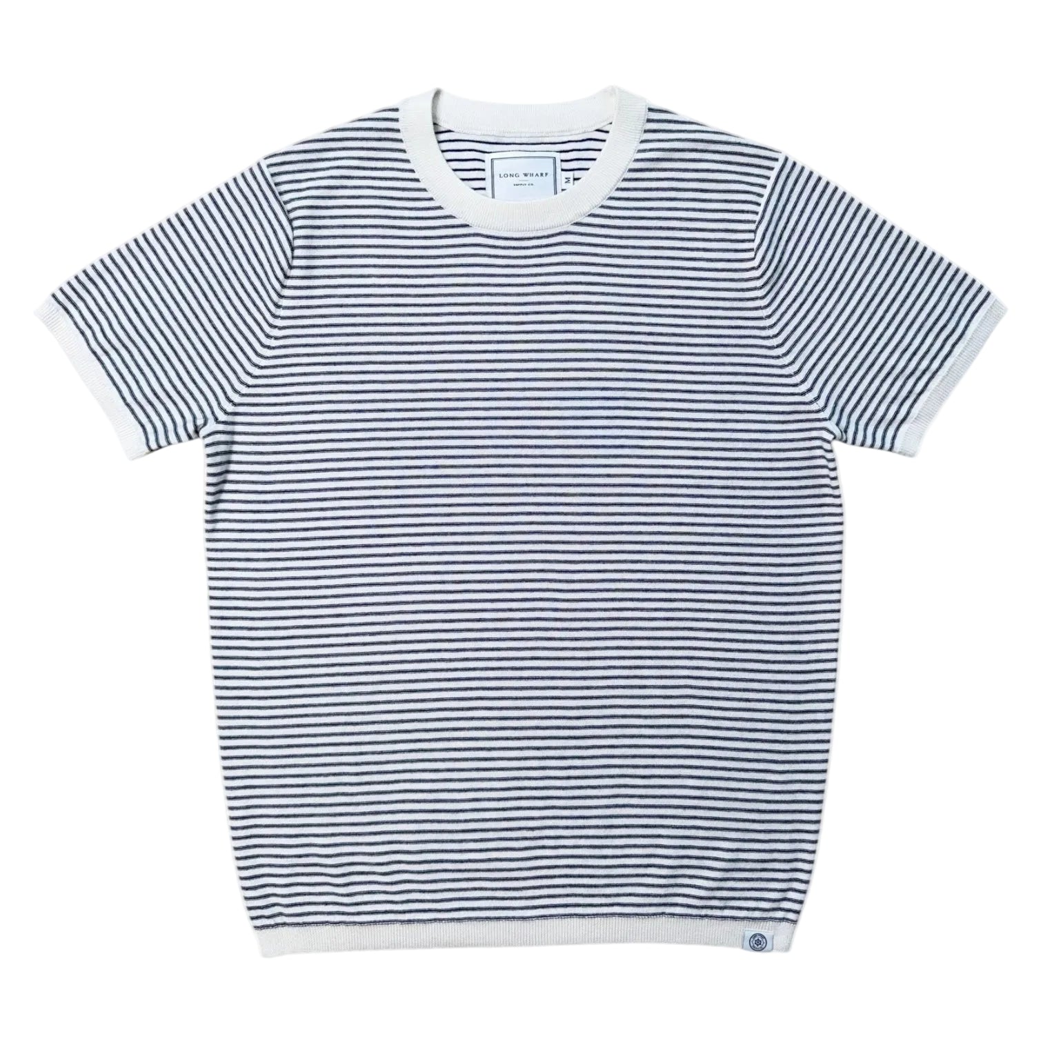 Long Wharf Supply Co - Seawell Beach Stripe Shirt - Cream