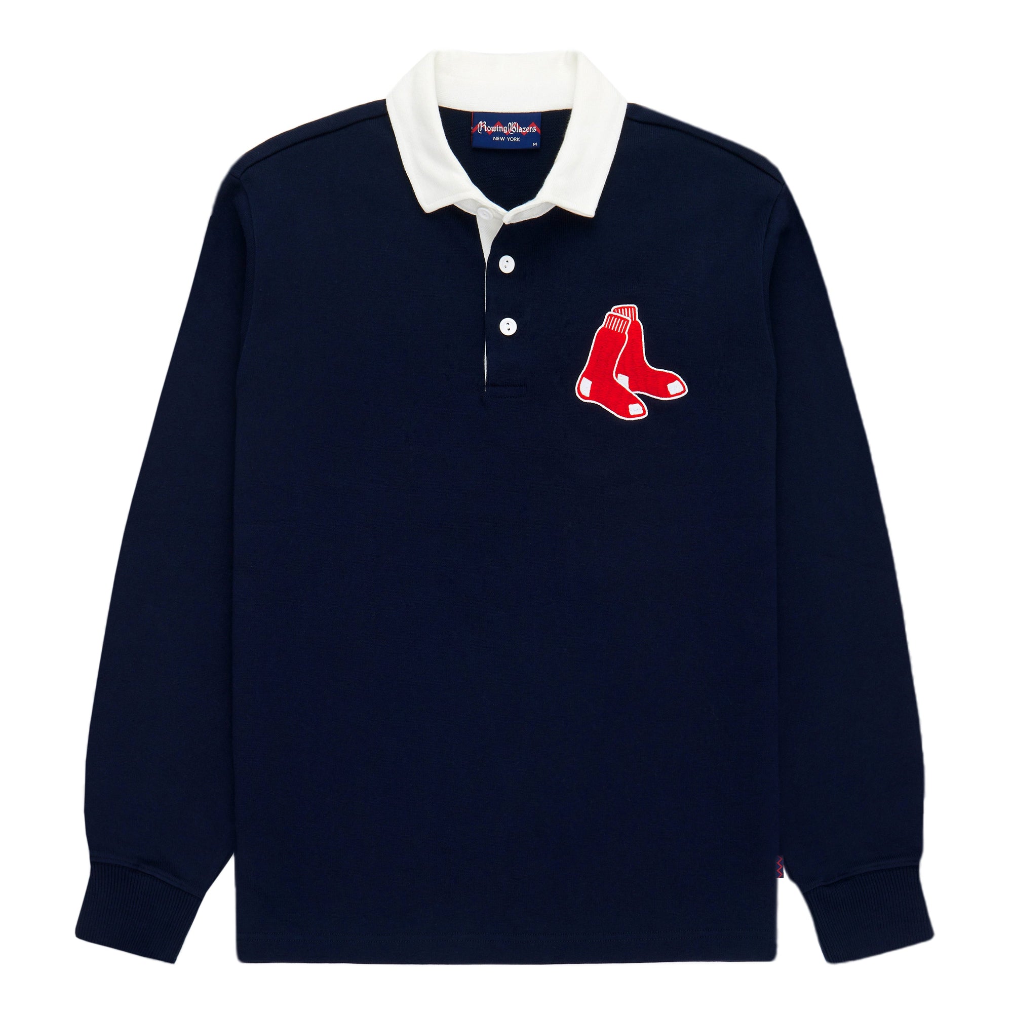 Rowing Blazers Mens Red Sox Rugby - Navy