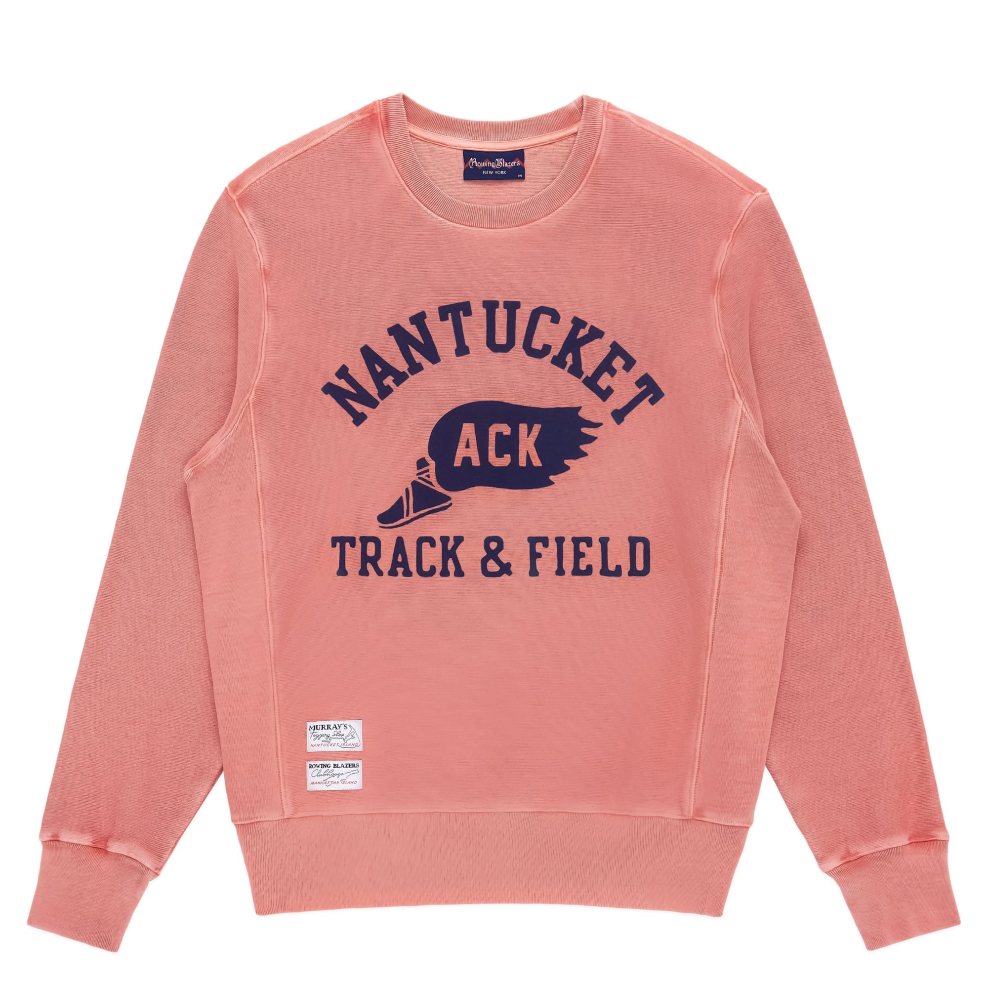 Rowing Blazers x Murray's Track and Field Crewneck - Nantucket Red