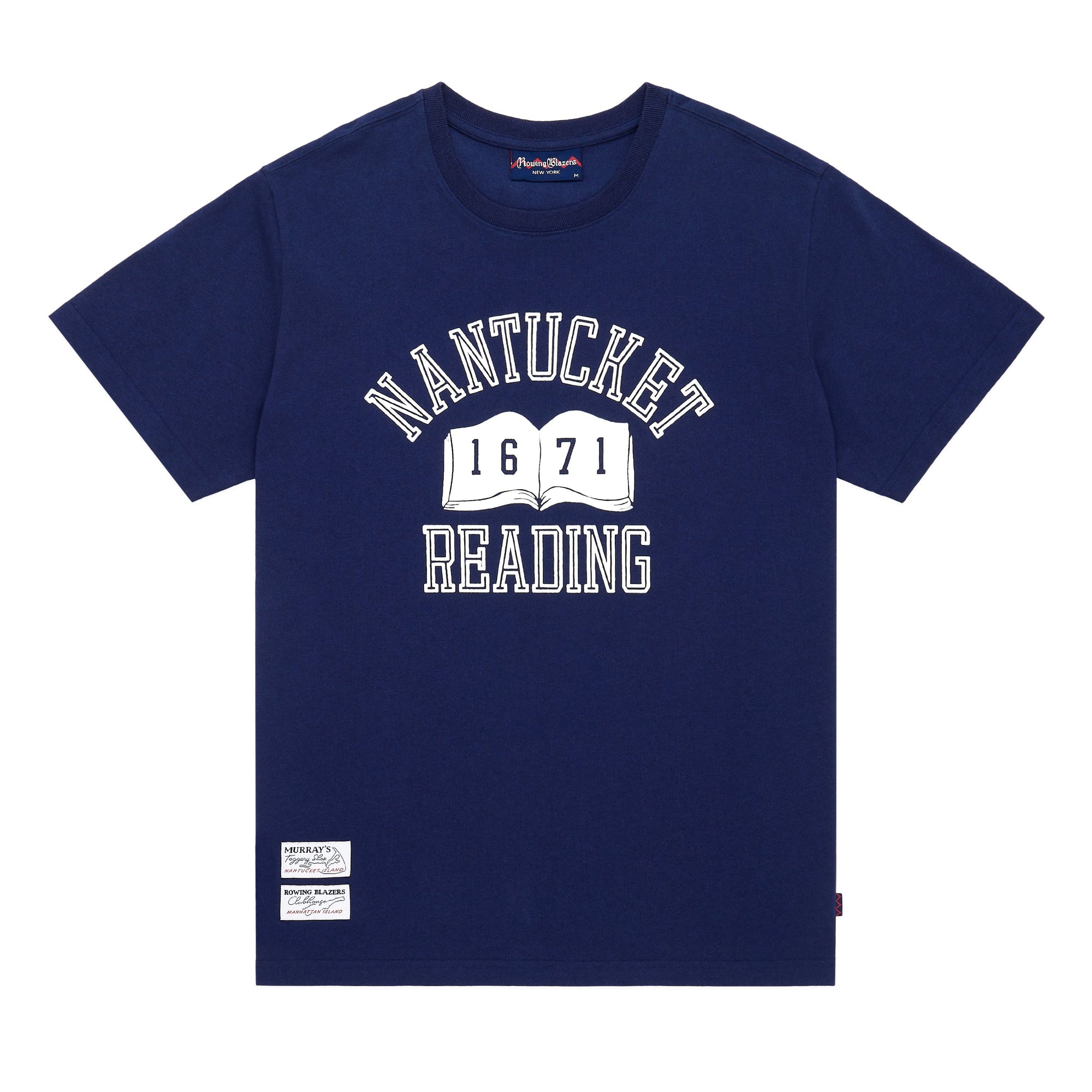 Rowing Blazers x Murray’s Reading T-Shirt - Navy