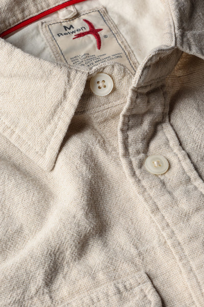 Relwen Linen Workshirt - NATURAL