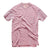 Relwen RINGSPUN POCKET TEE-PINK/GREEN STRIPE